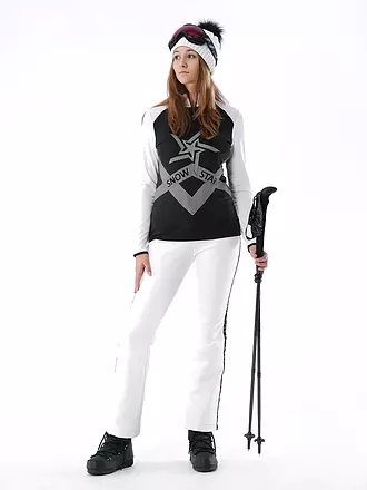 SPORTALM | Damen Unterzieh Zipshirt mit Folien-Print | 